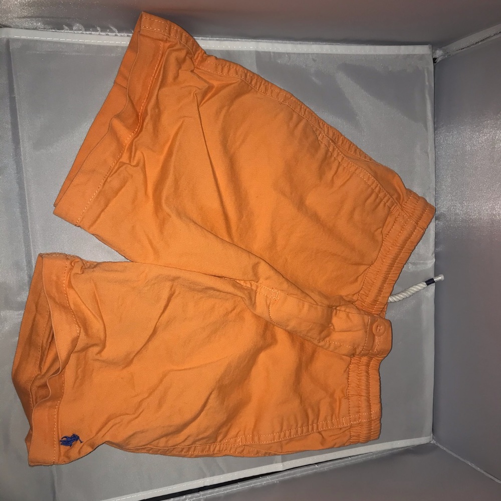 Orange Polo shorts